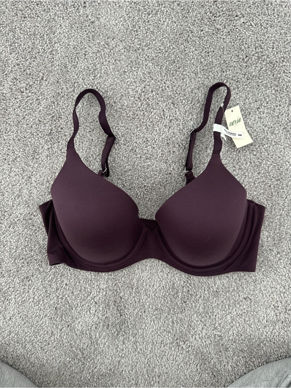 NWT aerie Plum Molded Underwire Bra